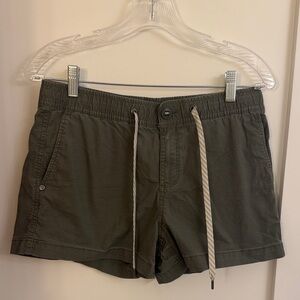 Vuori Ripstop Olive Green Women's Shorts